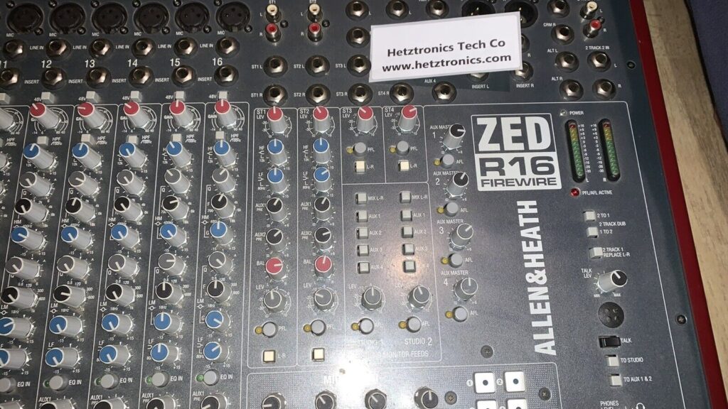 Allen & Heath ZED R16 FireWire Power SupplyFirewire Electronic Repair