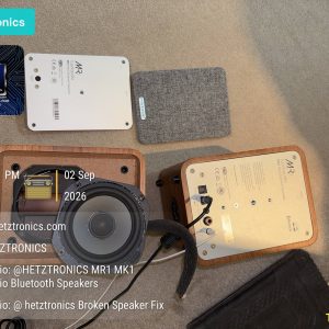 MR1 rurarkaudio MR1 Mk2 Bluetooth Speaker Repair @Hetztronics