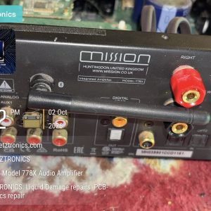 MISSION 778x Amplifier Repair @hetztronics